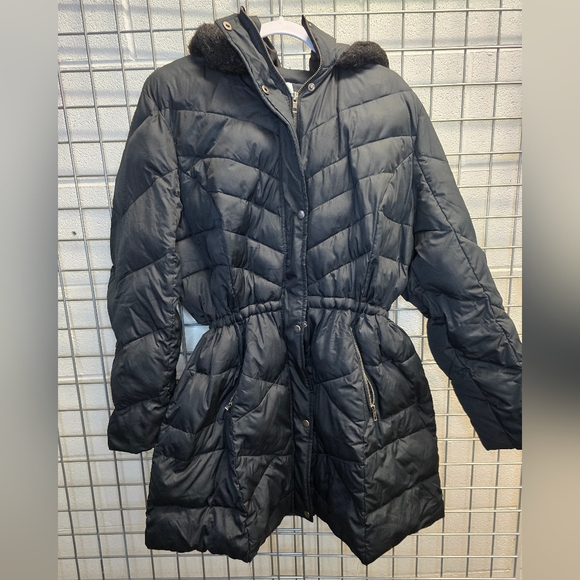 Women's Black Quilted Jacket - Picture 1 of 10